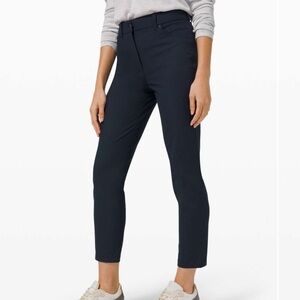 Lululemon City Sleek 5 Pocket 7/8 Pant True Navy 8